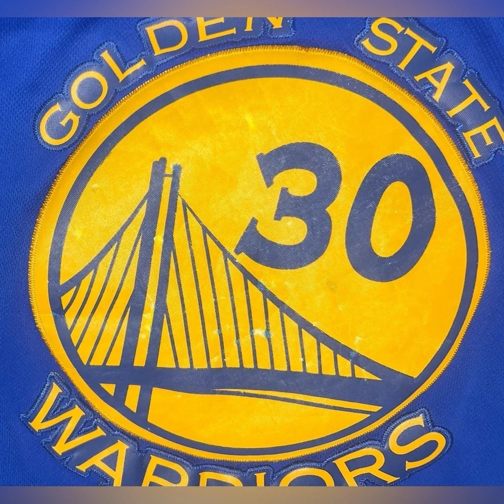 Steph Curry Golden State Warriors Adidas Basketball Jersey